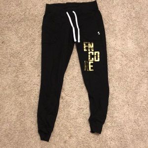 Black joggers